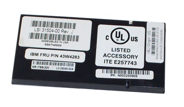 43W4283 IBM SAS Controller Battery