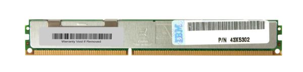 43X5302 IBM 4GB DDR3-1333MHz PC3-10600 ECC Registered CL9 240-Pin DIMM 1.35V Low Voltage Dual Rank Memory Module
