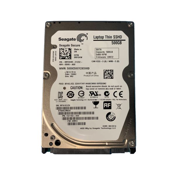1G1162-033 Seagate 500GB 5400RPM SATA 6Gb/s 2.5-inch Hard Drive