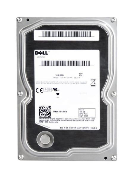 0X024G Dell 160GB 7200RPM SATA/300 Hot Swappable 2.5 Hard Drive