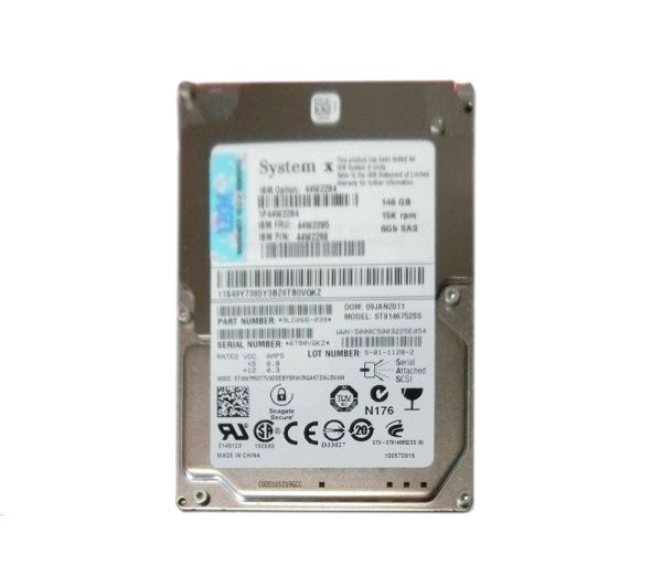 44W2298 IBM 146GB 15000RPM SAS 6GB/s 2.5-inch Hard Drive