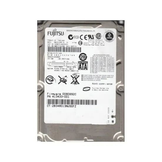 413433-001 HP 100GB 5400RPM SATA 1.5GB/s 2.5-inch Hard Drive