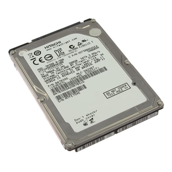HTE545050B9A300 HGST Travelstar 5K500.B 500GB 5400RPM SATA 3Gb/s 8MB Cache Hot Swappable 2.5-inch Hard Drive