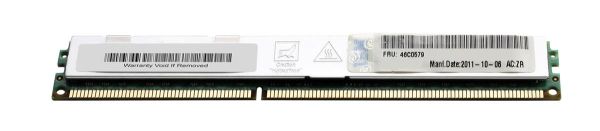 46C0579 IBM 4GB DDR3-1333MHz PC3-10600 ECC Registered CL9 240-Pin DIMM 1.35V Low Voltage Dual Rank Memory Module