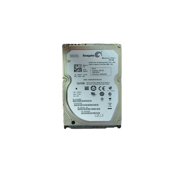 46D3T Dell 320GB 7200RPM SATA 3Gb/s 16MB Cache 2.5-inch Hard Drive