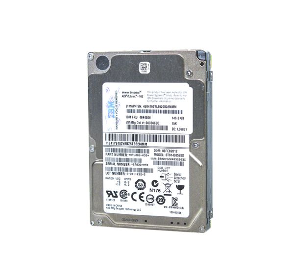 46K4806 IBM 146GB 15000RPM SAS 6Gb/s 2.5-inch Hard Drive