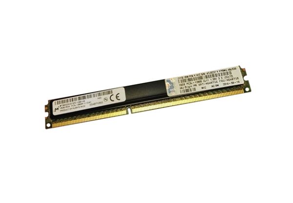 46W0716 Lenovo 16GB DDR3-1600MHz PC3-12800 ECC Registered CL11 240-Pin DIMM 1.35V Low Voltage Dual Rank Very Low Profile (VLP) Memory Module