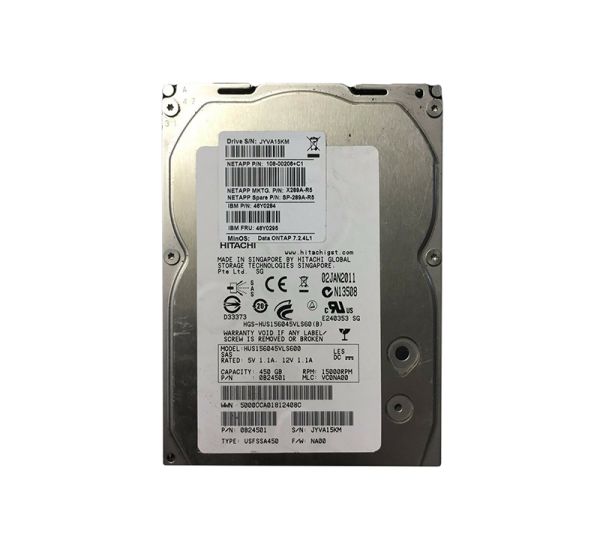 46Y0294 IBM 450GB 15000RPM SAS 3.0Gb/s 3.5-inch Hard Drive with Tray