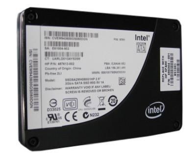 486304-001 HP 80GB SATA 2.5-inch Solid State Drive
