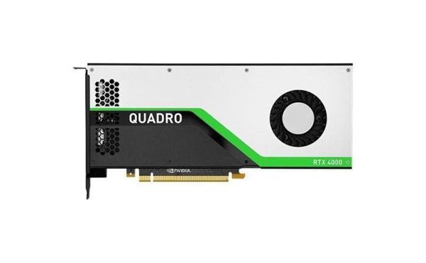 490-BFCY Dell 8GB nVIDIA Quadro RTX 4000 3x DP + 1x Virtual Link, RT Cores, Tensor Cores Video Graphics Card