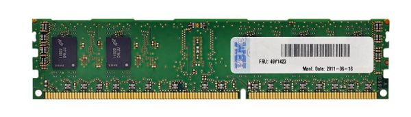 49Y1423 IBM 2GB DDR3-1333MHz PC3-10600 ECC Registered CL9 240-Pin DIMM 1.35V Low Voltage Single Rank Memory Module