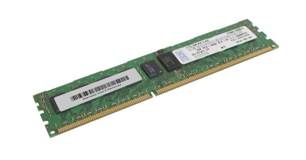 49Y1444 IBM 2GB DDR3-1333MHz PC3-10600 ECC Registered CL9 240-Pin DIMM 1.35V Low Voltage Single Rank Memory Module