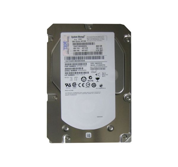 49Y1936 IBM 450GB 15000RPM SAS 6Gb/s Hot-Swappable 3.5-inch Hard Drive