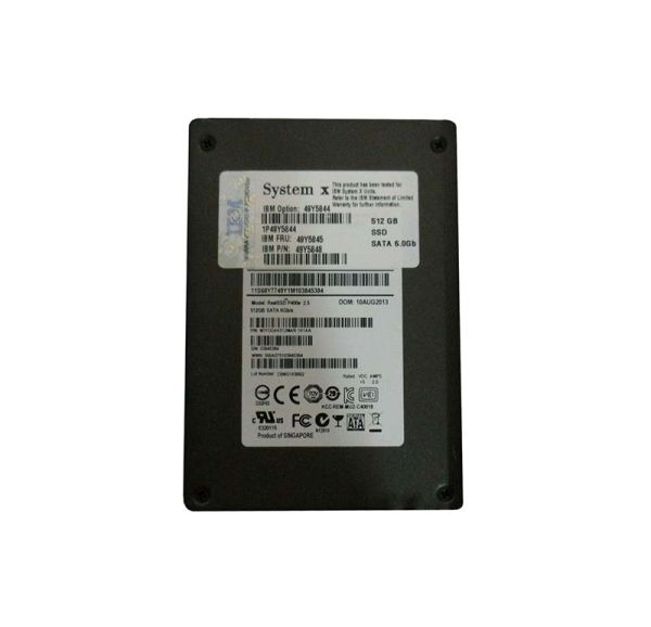 49Y5845 IBM Crucial 512GB SATA 2.5-inch MLC HS Enterprise Value Solid State Drive