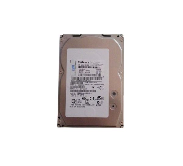 49Y6096 IBM 300GB 15000RPM 3.5-inch SAS 6GB/s G2 Hot Swapable Hard Drive with Tray