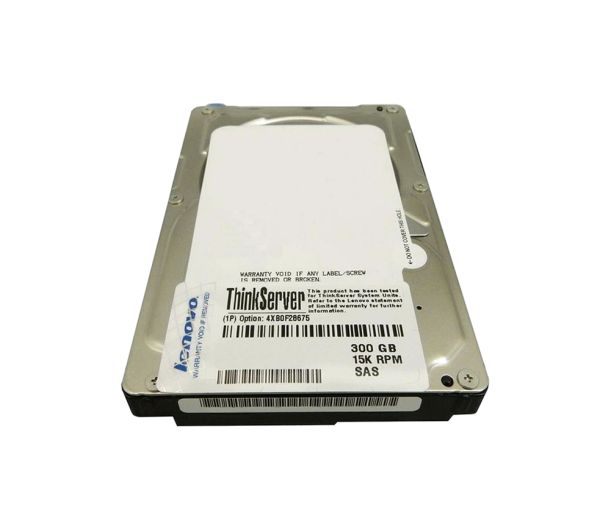 4XB0F28675 Lenovo ThinkServer 300GB 15000RPM SAS 6Gb/s 2.5-inch Hard Drive