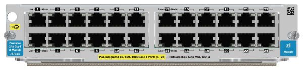 5069-7860 HP ProCurve 5400zl 24 x Ports 1000Base-T PoE Integrated Switch Expansion Module