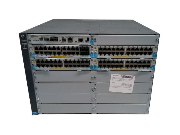 5190-0706 HP 5400R zl2 Series 5412R zl2 12 x Expansion Slots 7U Rack-mountable Layer 3 Managed Network Switch Chassis