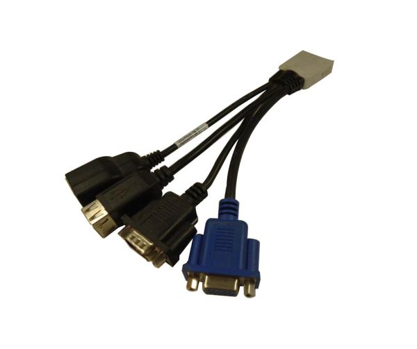 530-3934 Sun USB/VGA/DB-9/RJ45 Dongle Cable Adapter RoHS Y