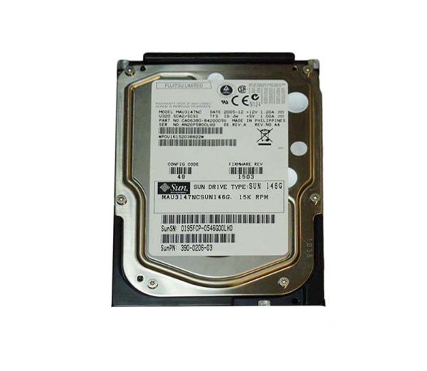 540-6484-01 Sun 146GB 15000RPM Ultra-320 SCSI Hot-Pluggable LVD 80-Pin 3.5-inch Hard Drive