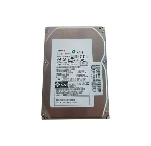 540-7560 Sun 300GB 15000RPM SAS 3GB/s Hot-Pluggable 16MB Cache 3.5-inch Hard Drive