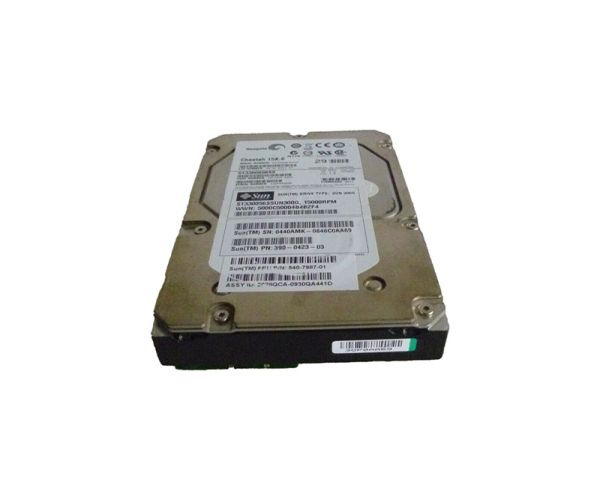540-7987-01 Sun 300GB 15000RPM SAS 3GB/s Hot-Pluggable 16MB Cache 3.5-inch Hard Drive