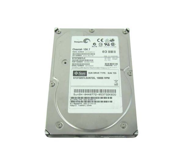 5406056-02 Sun 73GB 10000RPM Ultra-320 SCSI LVD Hot-Pluggable 80-Pin 3.5-inch Hard Drive
