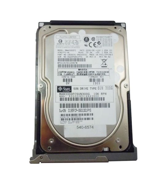 5406574 Sun 300GB 10000RPM Fibre Channel 2Gb/s 8MB Cache 3.5-Inch Hard Drive