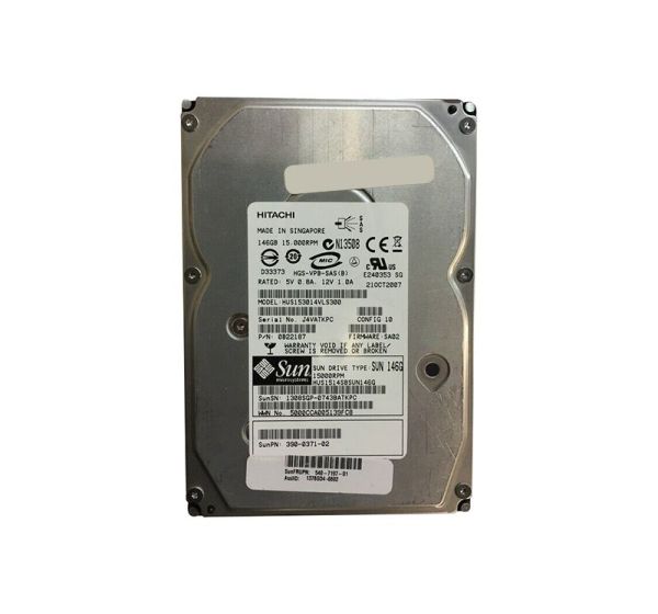5407197 Sun 146GB 15000RPM SAS 3Gb/s Hot-Pluggable 3.5-Inch Hard Drive