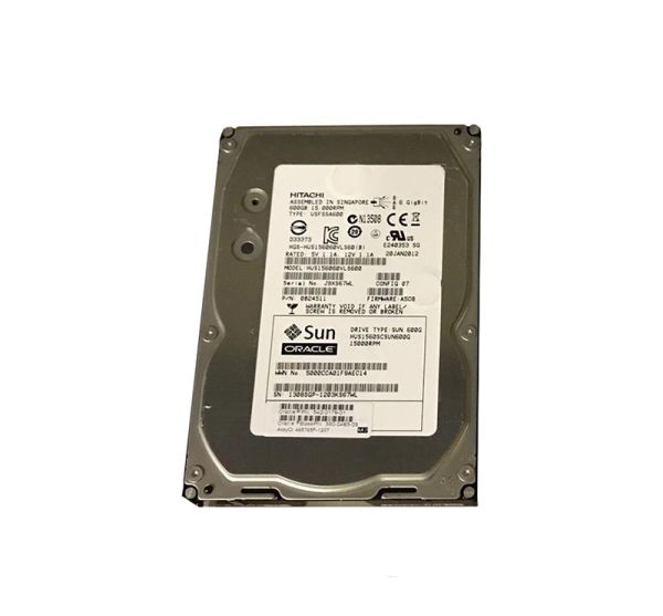 542-0179 Sun 600GB 15000RPM SAS 6Gb/s 3.5-inch Hard Drive