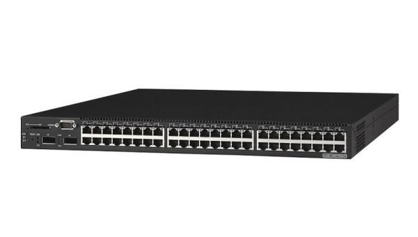 0Y983J Dell Networking N2048P 48 x Ports 10/100/1000Base-TX PoE+ + 2 x Ports 10GBase-X SFP+ Rack-Mountable 1U Layer 3 Managed Gigabit Ethernet Switch