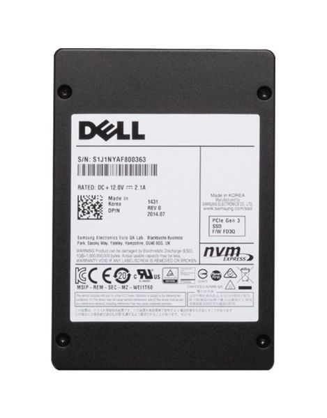 06GD9C Dell 800GB PCI Express NVMe 2.5-inch Solid State Drive