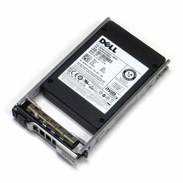 04WNJN Dell 1.6TB Enterprise Multi-Level Cell (eMLC) PCI Express 3 x4 NVMe U.2 2.5-inch Solid State Drive