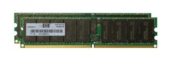 AH405A HP 32GB Kit (4 X 8GB) DDR2-533MHz PC2-4200 ECC Registered CL4 240-Pin DIMM 1.8V Memory
