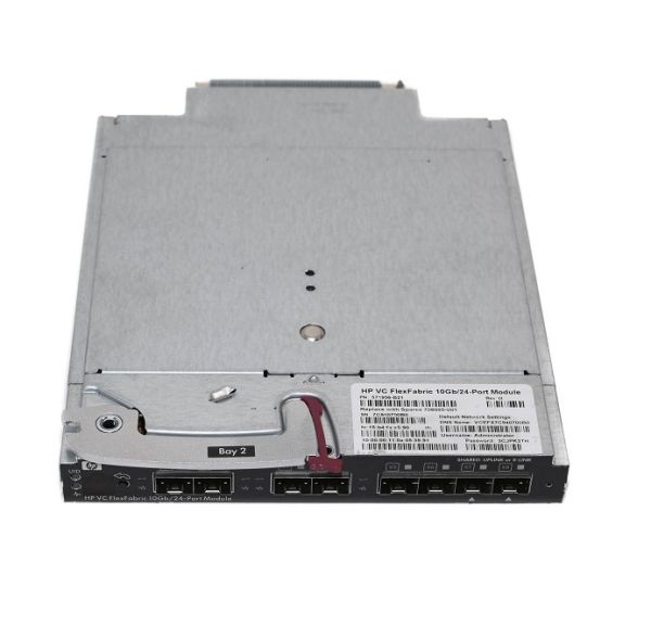 571958-001 HP Virtual Connect FlexFabric 10GB 24 x Ports Interconnect SAN Switch Module