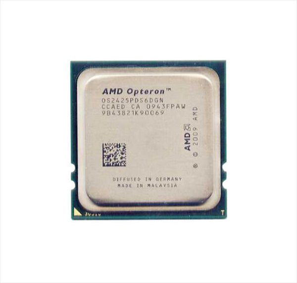 572549-001 HP 2.10GHz 2400MHz HTL 6MB L3 Cache Socket F AMD Opteron 2425 HE Hexa-core (6 Core) Processor