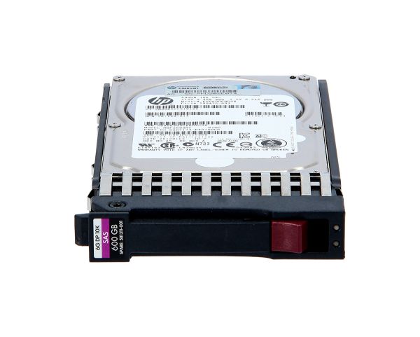 581311-001 HP 600GB 10000RPM SAS 6Gb/s Dual Port 2.5-inch Hard Drive
