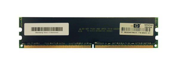 405478-071 HP 8GB DDR2-667MHz PC2-5300 ECC Registered CL5 240-Pin DIMM 1.8V Dual Rank Memory Module