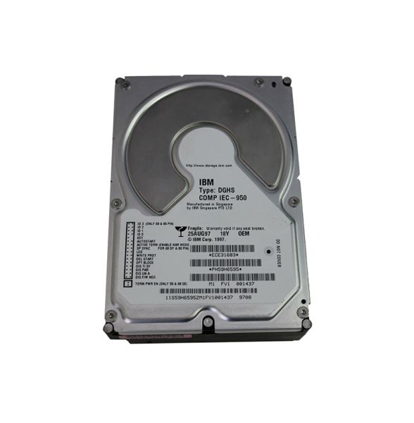 59H6595 IBM Ultrastar 18XP 18.2GB 7200RPM Ultra Wide SCSI 80-Pin 1MB Cache 3.5-inch Hard Drive