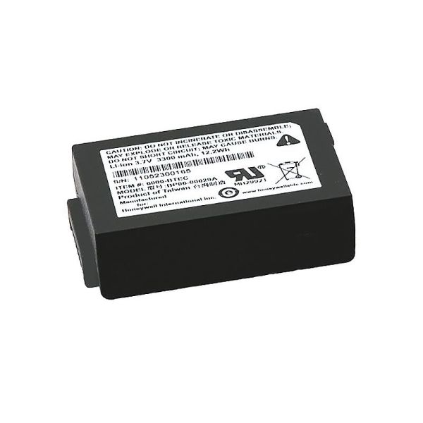 6000-BTSC Honeywell Dolphin 6X00 Standard battery, 2200mAh, spare for 6100 and 6500.