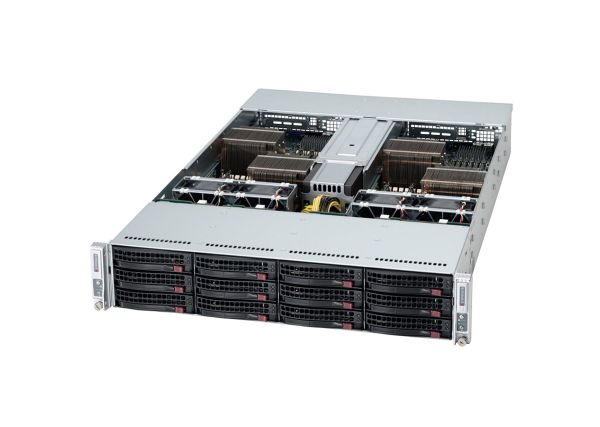 6026TT-HDTRF Supermicro Superserver 2 X System Nodes Barebones