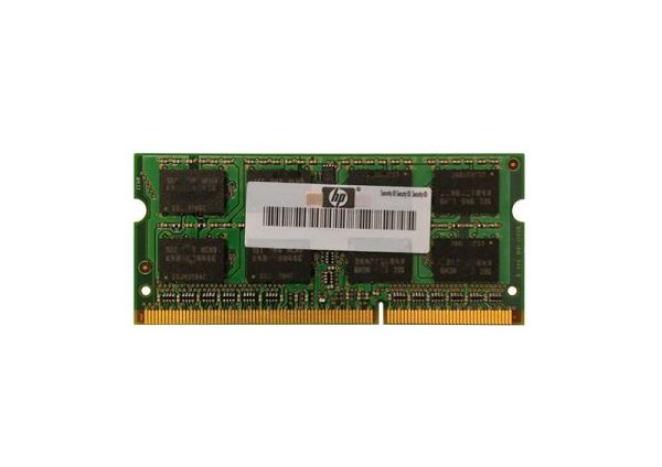 611808-001 HP 1GB DDR3-1333MHz PC3-10600 non-ECC Unbuffered CL9 204-Pin SoDimm 1.35V Low Voltage Memory Module