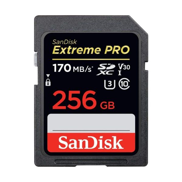 SDSDXXY-256G-GN4IN SanDisk 256GB Extreme PRO SDXC UHS-I Card