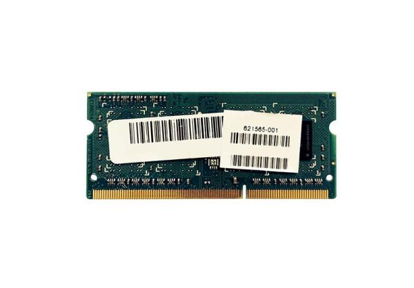 621565-001 HP 2GB DDR3-1333MHz PC3-10600 non-ECC Unbuffered CL9 204-Pin SoDimm 1.35V Low Voltage Memory Module