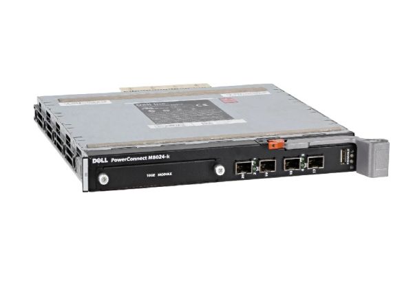09V5TM Dell PowerConnect M8024-k 10Gb/s 24 x Ports 10GBase-T 10GbE and FCoE Transit Switch for PowerEdge M1000e Blade Enclosure Switches Modules