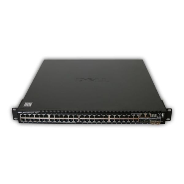02C4CJ Dell PowerConnect 7048R 48 x Ports x 10/100/1000Base-T Gigabit Ethernet Layer 3 Managed Switch