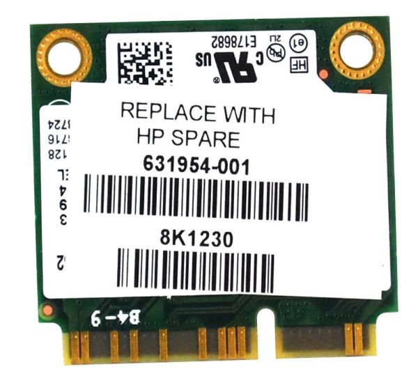 631954-001 HP Mini IEEE 802.11a/b/g/n PCI-Express Wireless LAN Network Interface Card