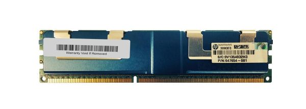 647654-081 HP 32GB DDR3-1333MHz PC3-10600 ECC Registered CL9 240-Pin DIMM 1.35V Low Voltage Quad Rank Memory Module