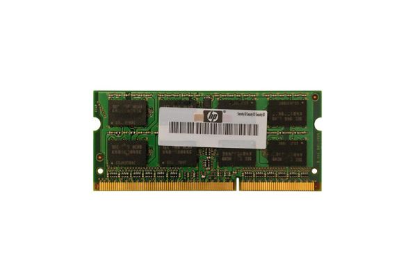 639738-001 HP 1GB DDR3-1333MHz PC3-10600 non-ECC Unbuffered CL9 204-Pin SoDimm 1.35V Low Voltage Memory Module