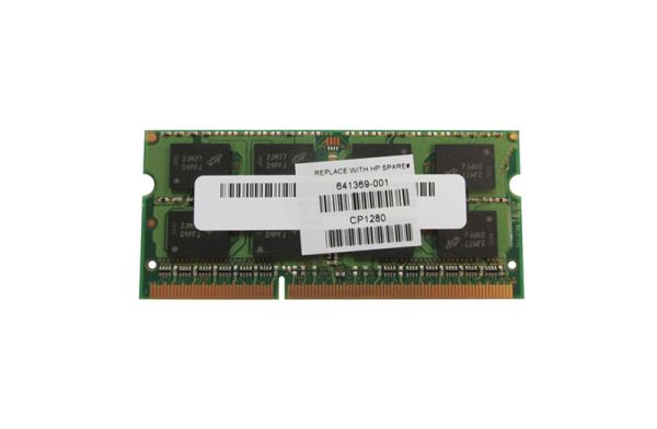 641369-001 HP 4GB DDR3-1600MHz PC3-12800 non-ECC Unbuffered CL11 204-Pin SoDimm 1.35V Low Voltage Dual Rank Memory Module